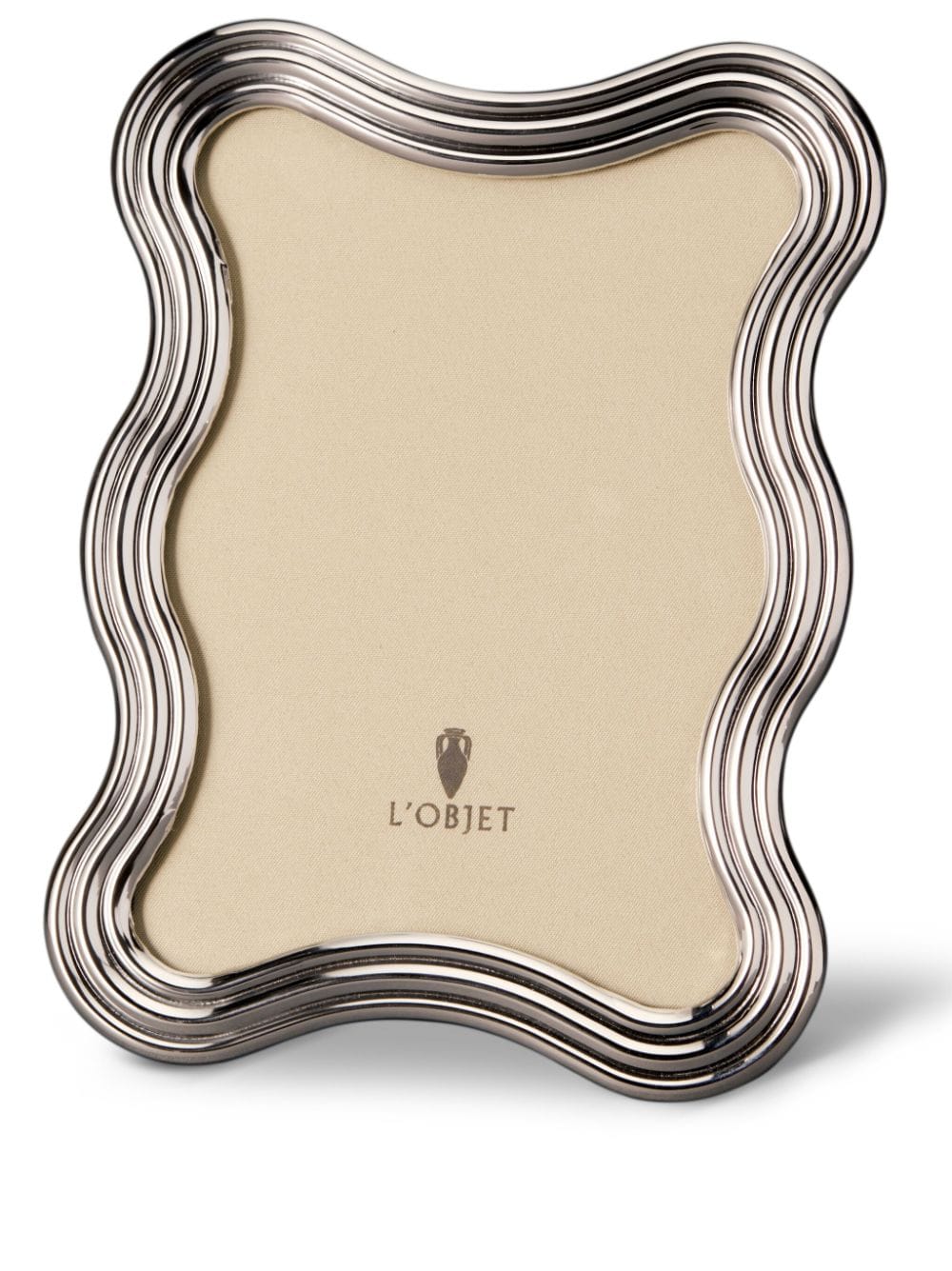 L'Objet Ripple Platinum Bilderrahmen - Silber von L'Objet