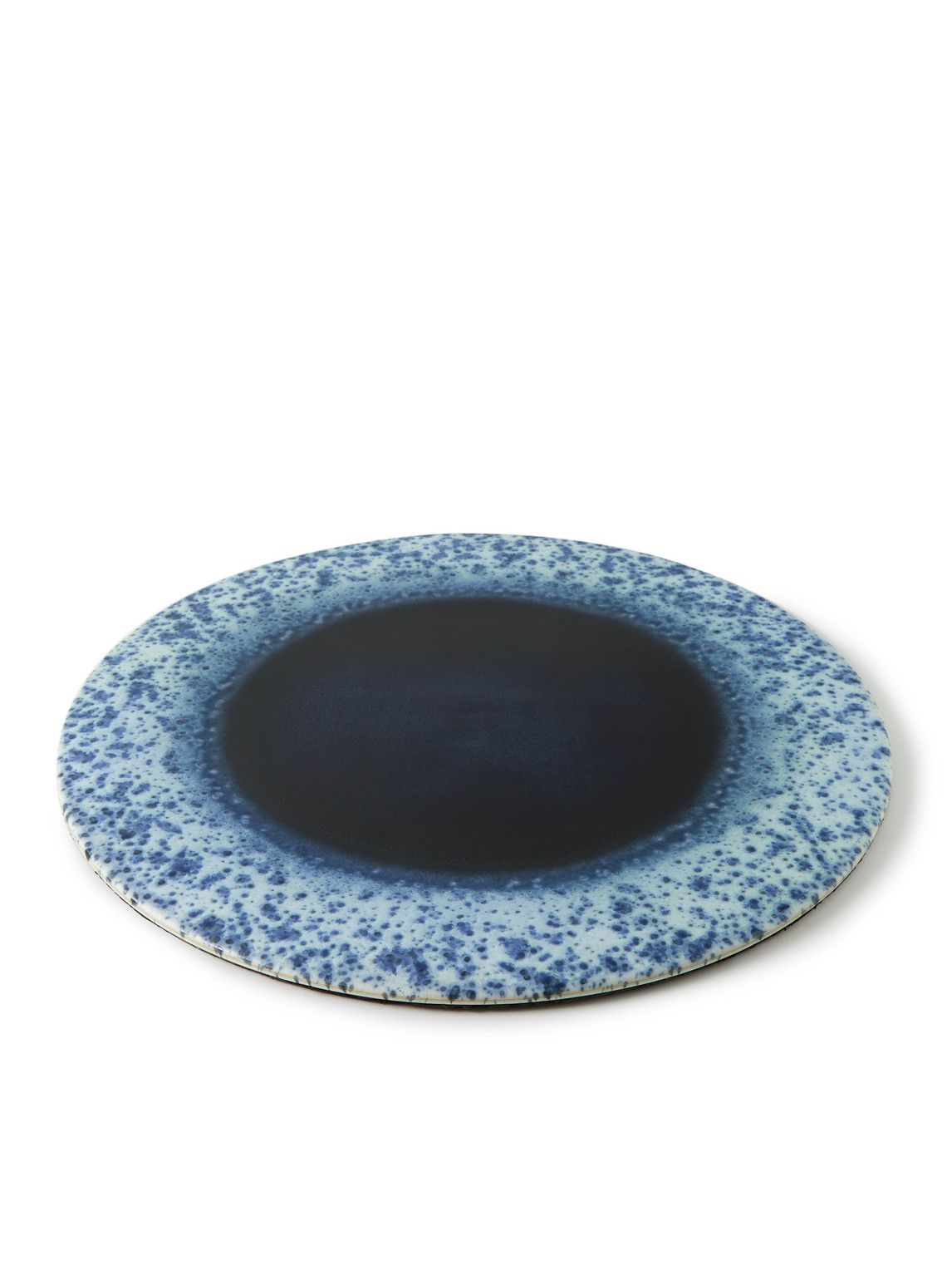L'Objet - Terra 37cm Porcelain Charger Plate - Men - Blue von L'Objet