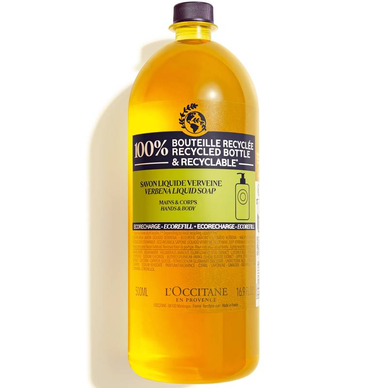 L'OCCITANE Öko-Nachfüllpackung Shea Flüssigseife Verbene 500ml von L'Occitane