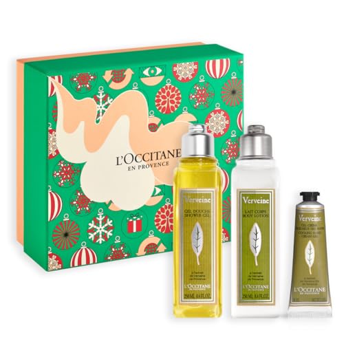 L'Occitane - Duschgel, Körperlotion- und Handcreme-Set - Duft Verbena - Weihnachtsgeschenkset für Frauen von L'OCCITANE