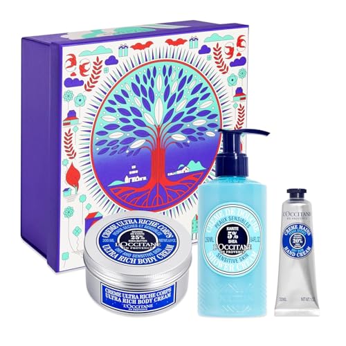 L'Occitane - Körpercreme, Duschcreme- und Handcreme-Set - Duft Shea - Pflege für empfindliche Haut - Weihnachtsgeschenkset für Frauen von L'OCCITANE