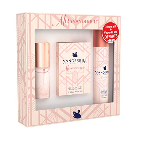 Miss Vanderbilt – Set Eau de Toilette 30 ml – Deodorant-Spray 150 ml – Beutel-Spray 15 ml Miss Vanderbilt – Set Eau de Toilette 30 ml – Deodorant-Spray 150 ml – Beutel-Spray 15 ml von L'Oreal Paris