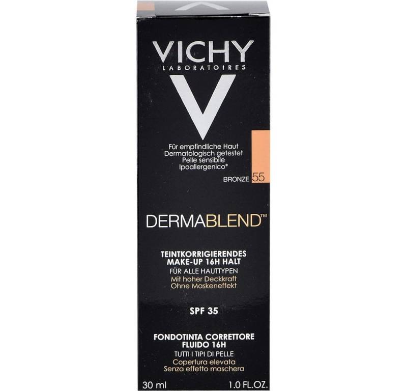 L'Oreal Deutschland GmbH Make-up Dermablend Teint-korriegierendes Make-up bronze, 1-tlg., abdeckend, Abdecken von Rötungen, Pigmentflecken, Mitesser, Narben von L'Oreal Deutschland GmbH