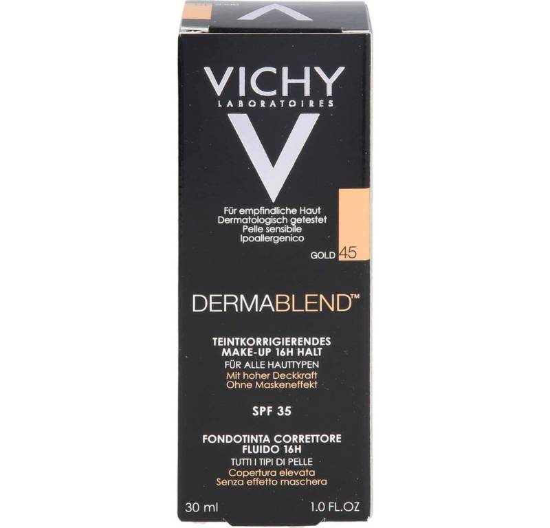 L'Oreal Deutschland GmbH Make-up Dermablend Teint-korriegierendes Make-up gold, 1-tlg., abdeckend, Abdecken von Rötungen, Pigmentflecken, Mitesser, Narben von L'Oreal Deutschland GmbH