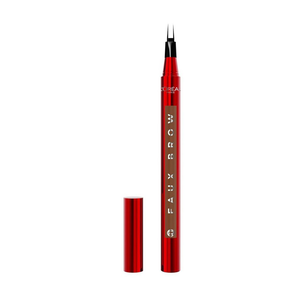 L'Oreal Deutschland Augenbrauen-Stift Unfehlbarer Augenbrauenstift (Faux Brow), 1 ml, Farbton: Granit von L'Oreal Deutschland