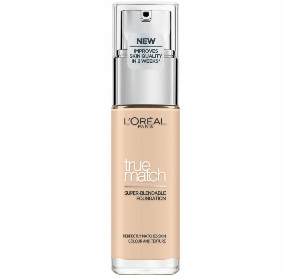 L'Oreal Deutschland Foundation L?Or?al Paris Make-up Perfect Match Foundation 0.5.N Porcelain, 30 ml von L'Oreal Deutschland