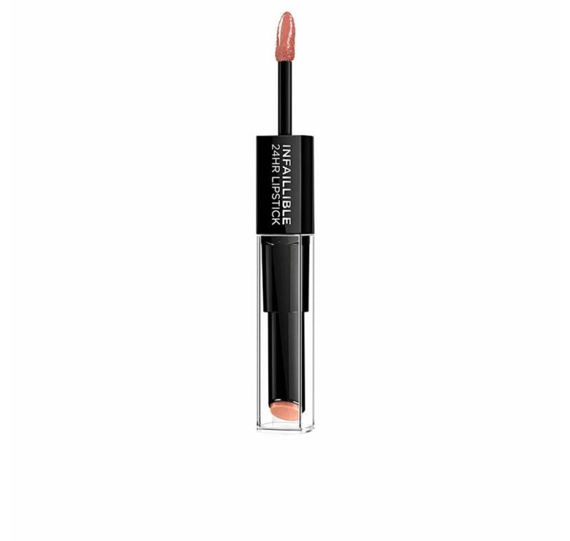 L'Oreal Deutschland Lippenstift Infaillible 2-Step Nr. 111 Permanent Blush 24 Hours Lipstick 5,6ml von L'Oreal Deutschland