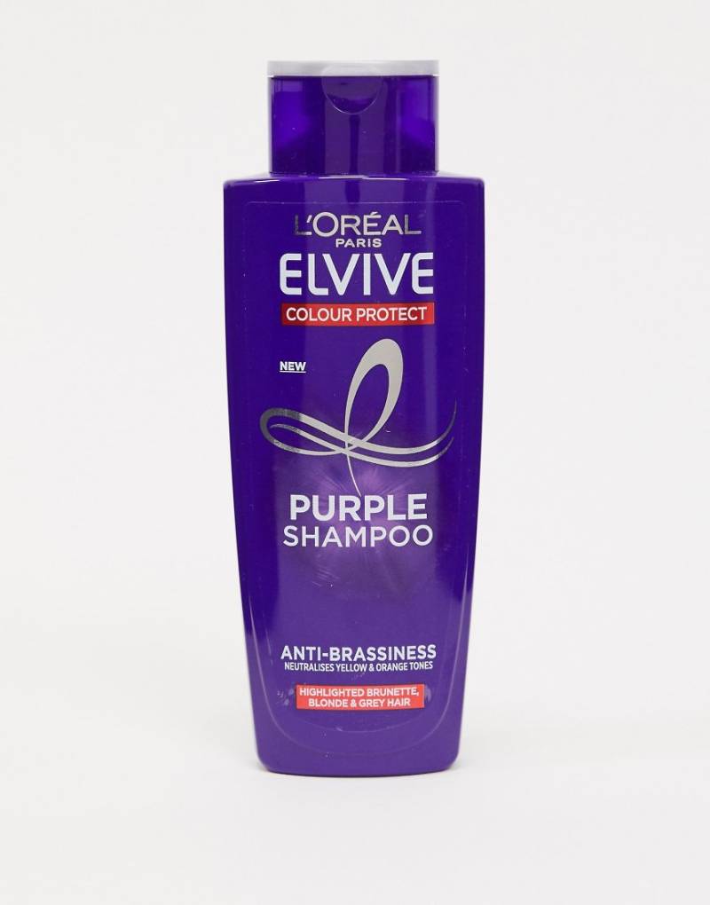 L'Oreal - Elvive - Colour Protect Purple - Shampoo, 200 ml-Keine Farbe von L'Oreal Elvive