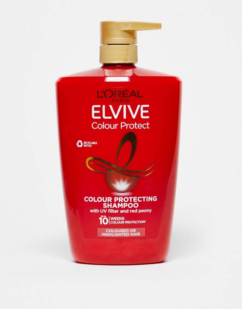 L'Oréal Paris - Elvive Dream Colour Protect - Shampoo in XL-Größe mit Pumpe 1 L-Keine Farbe von L'Oreal Elvive