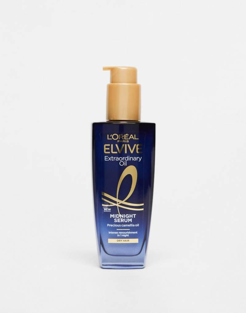 L'Oreal Paris - Elvive Extraordinary - Midnight Serum - Hautpflege mit Öl, 100 ml-Keine Farbe von L'Oreal Elvive