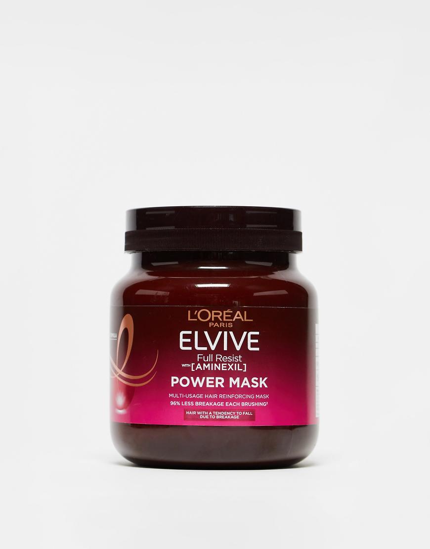 L'Oreal Paris - Elvive Full Resist - Power-Haarmaske mit Aminexil gegen Haarausfall aufgrund von Haarbruch: 680 ml-Keine Farbe L'Oreal Paris - Elvive Full Resist - Power-Haarmaske mit Aminexil gegen Haarausfall aufgrund von Haarbruch: 680 ml-Keine Farbe von L'Oreal Elvive