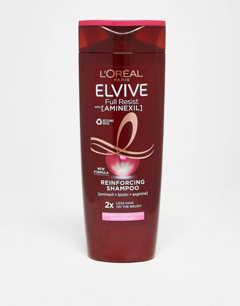 L'Oreal Paris - Elvive Full Resist - Stärkendes Shampoo mit Aminexil, 400 ml-Keine Farbe von L'Oreal Elvive