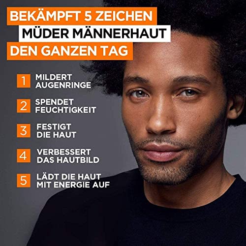 Gesichtspflege-Duo für Männer, Feuchtigkeitscreme mit Vitamin C, Abdeckstift zum Kaschieren von Augenringen, L‘Oreal Paris Men Expert Hydra Energy 100ml, Maybelline New York IAA Concealer 6,8ml von L'Oréal Men Expert