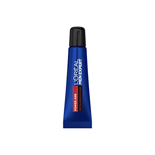 L'Oréal Men Expert Anti-Aging Augenkontur Power Age, bekämpft die ersten Zeichen des Alterns, mit Hyaluronsäure, 15 ml von L'Oréal Paris
