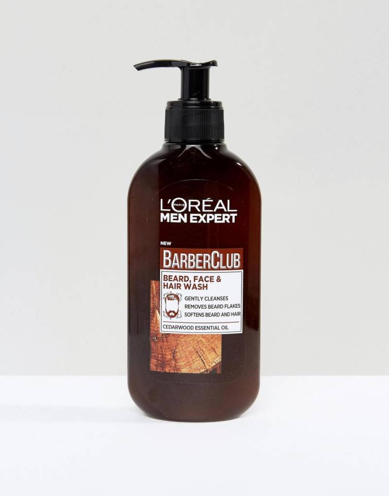 L'Oreal Men - Expert Barber Club - Waschlotion, 200 ml-Keine Farbe von L'Oreal Men Expert