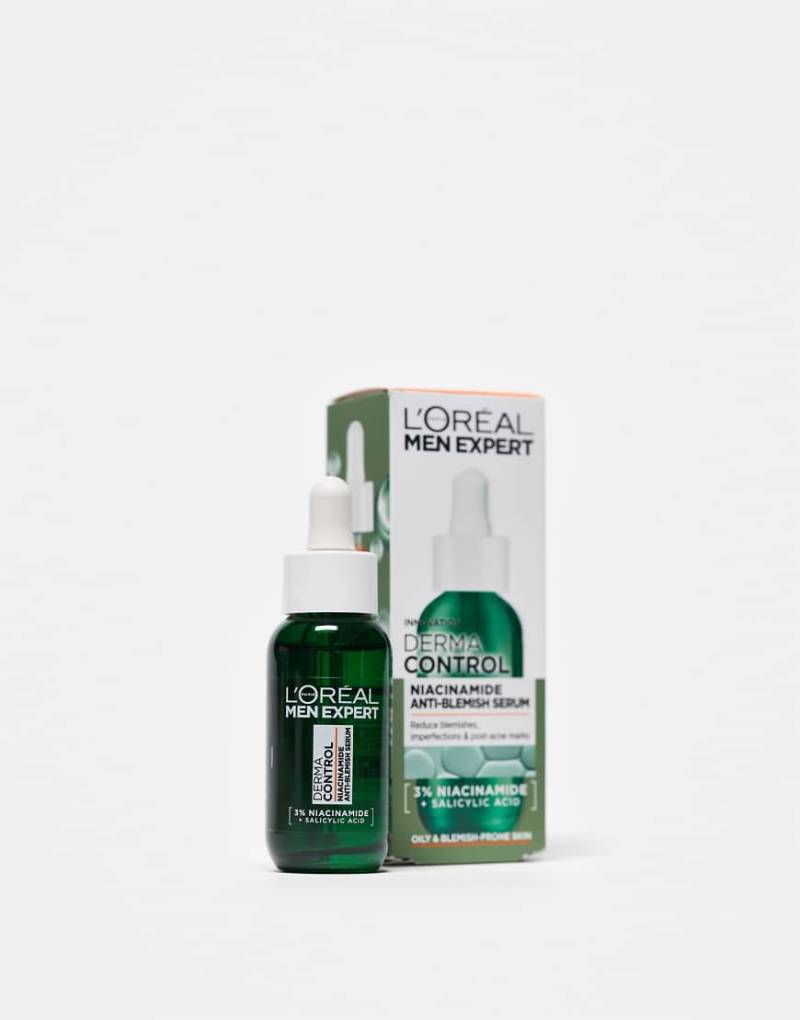 L'Oreal Men Expert - Derma Control Anti-Blemish - Serum gegen Hautunreinheiten 30 ml-Keine Farbe von L'Oreal Men Expert