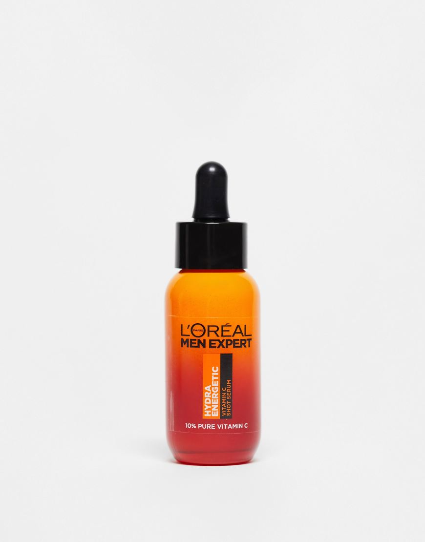L'Oreal Men Expert - Hydra Energetic 10% Pure Vitamin C Shot - Gesichtsserum, 30 ml-Keine Farbe L'Oreal Men Expert - Hydra Energetic 10% Pure Vitamin C Shot - Gesichtsserum, 30 ml-Keine Farbe von L'Oreal Men Expert