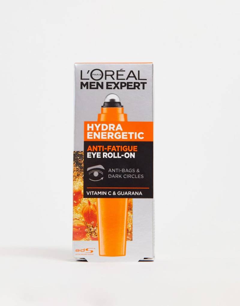 L'Oreal Men Expert - Hydra Energetic Anti-Müdigkeit - Augen-Roll-on, 10 ml-Keine Farbe von L'Oreal Men Expert