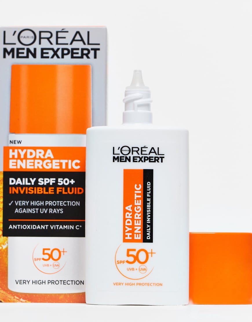 L'Oréal Men Expert - Hydra Energetic Daily LSF50+ Invisible Fluid, 50 ml-Keine Farbe L'Oréal Men Expert - Hydra Energetic Daily LSF50+ Invisible Fluid, 50 ml-Keine Farbe von L'Oreal Men Expert