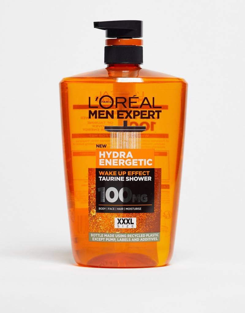 L'Oreal Men - Expert Hydra Energetic - Duschgel, groß, 1 l-Keine Farbe von L'Oreal Men Expert