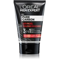 L'Oréal Men Expert Pure Carbon Anti-Pickel Tägliches Waschgel für jugendliche Männerhaut Reinigungsgel von L'Oréal Men Expert