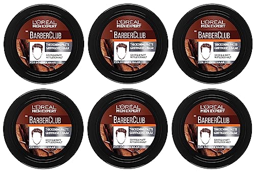 L'Oréal Paris Men Expert Barber Club Thickening Paste, 6er Pack (6 x 75 ml) von L'Oréal Men Expert