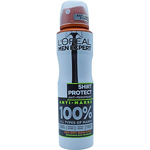 L 'Oreal Paris Men Expert Shirt Schutz 48H Anti-Transpirant Deo 150 ml von L'Oreal Paris