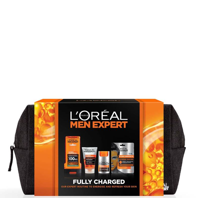 L'Oreal Paris Men Expert Fully Charged Washbag 4 Piece Gift Set for Him von L'Oréal Paris Men Expert