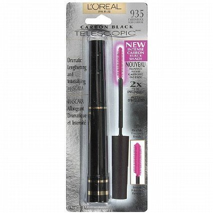 L'Oreal Carbon Black Telescopic Dramatic Lengthening and Intensifying Mascara Wimperntusche - Carbon Black 935 -USA- von L'ORÉAL