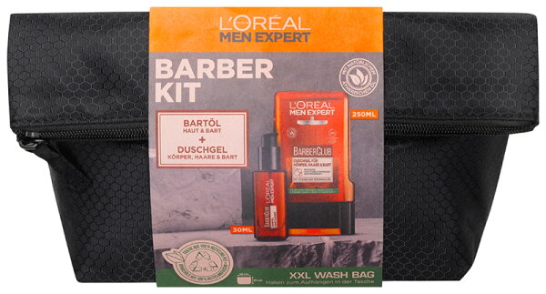 L'Oréal Men Expert Barber Club Barber Kit mit Bartöl und Duschgel Pflegeset 1Stk von L'Oréal Paris