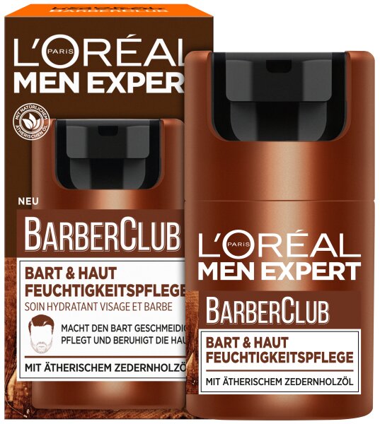 L'Oréal Men Expert Barber Club Bart & Haut Feuchtigkeitspflege Gesichtscreme 50ml L'Oréal Men Expert Barber Club Bart & Haut Feuchtigkeitspflege Gesichtscreme 50ml von L'Oréal Paris