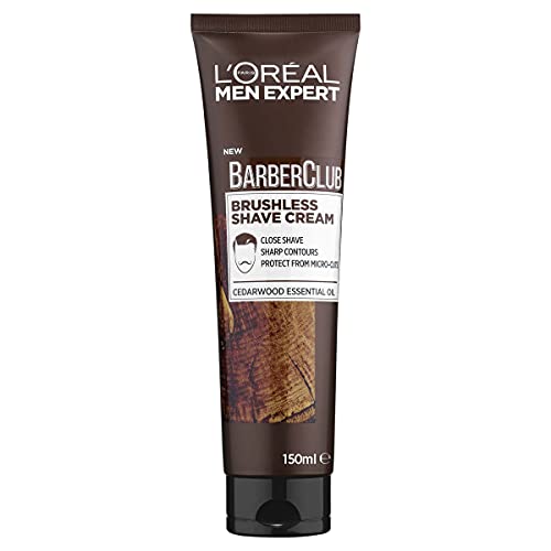L'Oreal Men Expert Barber Club Precision Shave Down and Shape Cream, 150 ml von L'Oréal Men Expert