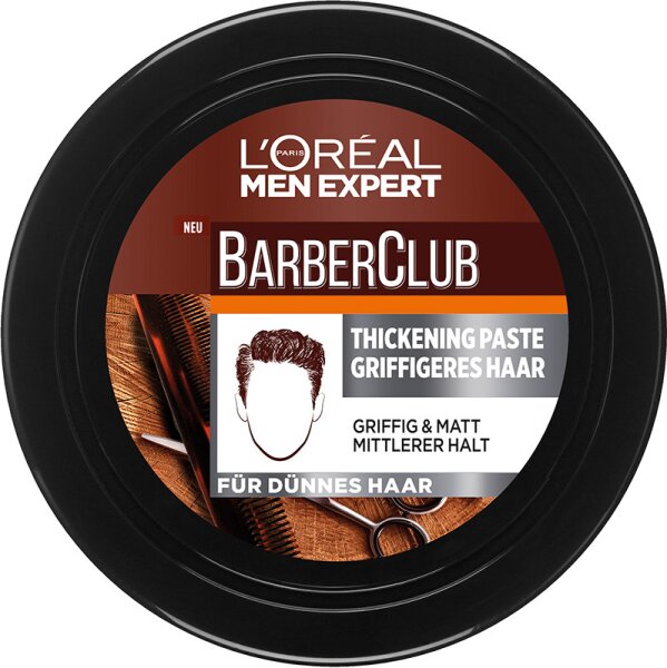 L'Oréal Men Expert Barber Club Thickening Paste Griffigeres Haar 75 ml von L'Oréal Paris