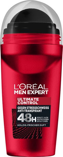 L'Oréal Men Expert Ultimate Control 48H Anti-Transpirant Deo Roll-On Deo Roll-On 50ml L'Oréal Men Expert Ultimate Control 48H Anti-Transpirant Deo Roll-On Deo Roll-On 50ml von L'Oréal Paris