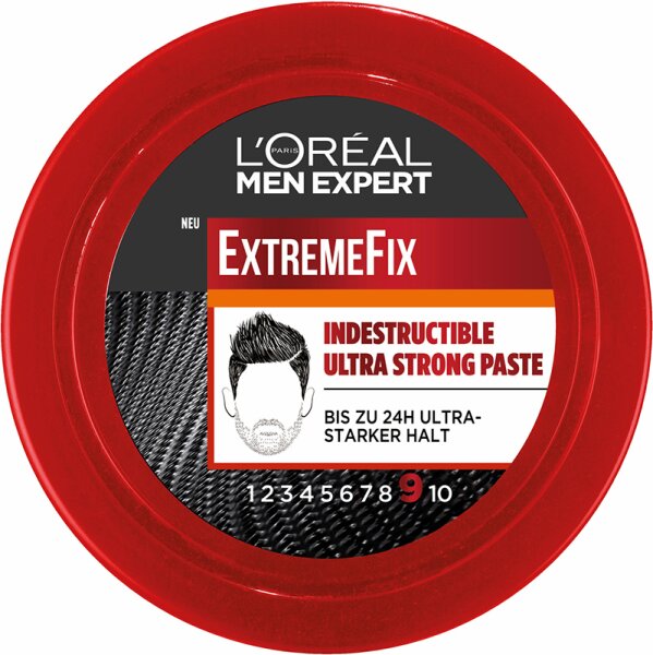 L'Oréal Men Expert Extreme Fix Indestructible Ultra Strong Paste Haarpaste 75 ml von L'Oréal Paris