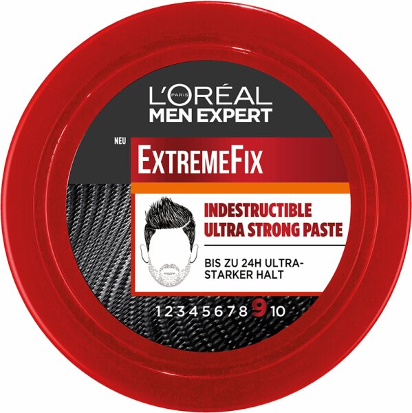 L'Oréal Men Expert Extreme Fix Indestructible Ultra Strong Paste Haarpaste 75ml L'Oréal Men Expert Extreme Fix Indestructible Ultra Strong Paste Haarpaste 75ml von L'Oréal Paris