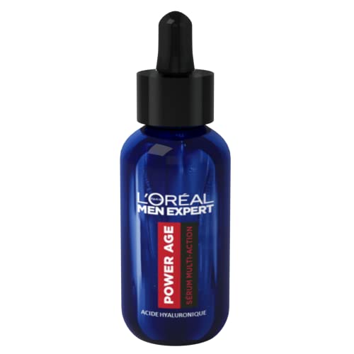 L'Oréal Men Expert – Gesichtsserum Multi-Action feuchtigkeitsspendend & Anti-Aging für Herren – mit Hyaluronsäure – für alle Hauttypen – Power Age – 30 ml L'Oréal Men Expert – Gesichtsserum Multi-Action feuchtigkeitsspendend & Anti-Aging für Herren – mit Hyaluronsäure – für alle Hauttypen – Power Age – 30 ml von L'Oréal Men Expert