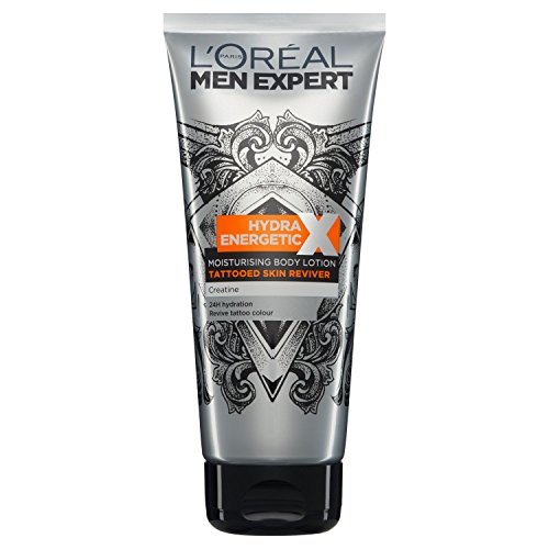 L'Oreal Men Expert Hydra Energetic Tattoo Reviver Lotion, 200 ml von L'Oreal Paris