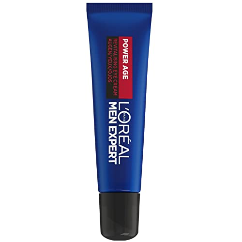 L'Oréal Men Expert – Revitalisierende Augenpflege für Herren – Anti-Aging & Anti-Augenringe – mit Hyaluronsäure – für den täglichen Gebrauch – Power Age – 15 ml von L'Oréal Paris