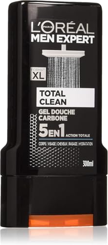 L'Oréal Men Expert Total Clean 5-in-1 Duschgel für Herren, 300 ml von L'Oreal Paris