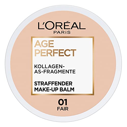 L'Oréal Paris Age Perfect straffender Make-up Balm 01 Fair, pflegendes Make-up Wunder für gesund aussehende Haut, 18ml von L'Oreal Paris
