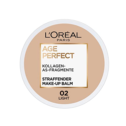 L'Oréal Paris Age Perfect straffender Make-up Balm 02 Light, pflegendes Make-up Wunder für gesund aussehende Haut, 18ml von L'Oréal Paris