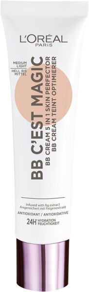 L'Oréal Paris Magic BB 5-in-1 Teint Optimierer Medium Light/Hell bis Mittel BB Creme 30ml L'Oréal Paris Magic BB 5-in-1 Teint Optimierer Medium Light/Hell bis Mittel BB Creme 30ml von L'Oréal Paris