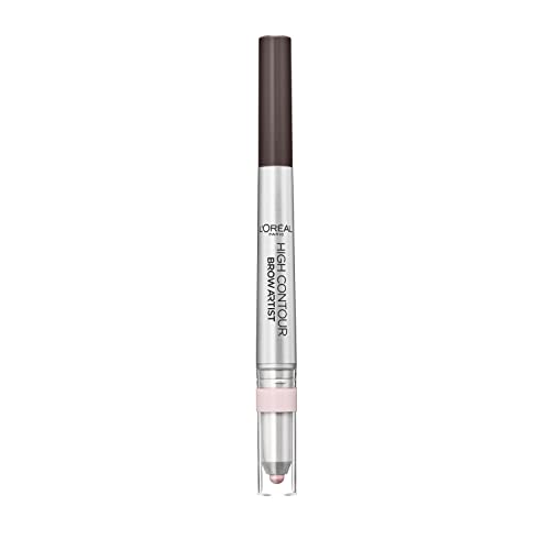 L'Oréal Paris Brow Artist High, 2-in-1 Augenbrauenstift mit farblich abgestimmtem Highlighter, 500 g von L'Oréal Paris