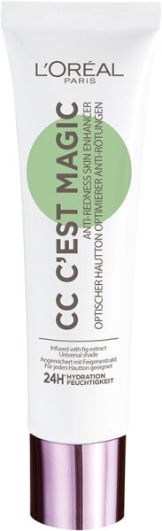 L'Oréal Paris Magic CC Teint Optimierer Anti-Rötungen CC Creme 30ml L'Oréal Paris Magic CC Teint Optimierer Anti-Rötungen CC Creme 30ml von L'Oréal Paris