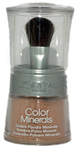 L'Oréal Paris Color Minerals Eyeshadow, 03 Desert Skin - Puder Lidschatten aus natürlichen Mineralien für ein schimmerndes, langanhaltendes Ergebnis - 1er Pack (1 x 3,5g) L'Oréal Paris Color Minerals Eyeshadow, 03 Desert Skin - Puder Lidschatten aus natürlichen Mineralien für ein schimmerndes, langanhaltendes Ergebnis - 1er Pack (1 x 3,5g) von L'Oreal Paris