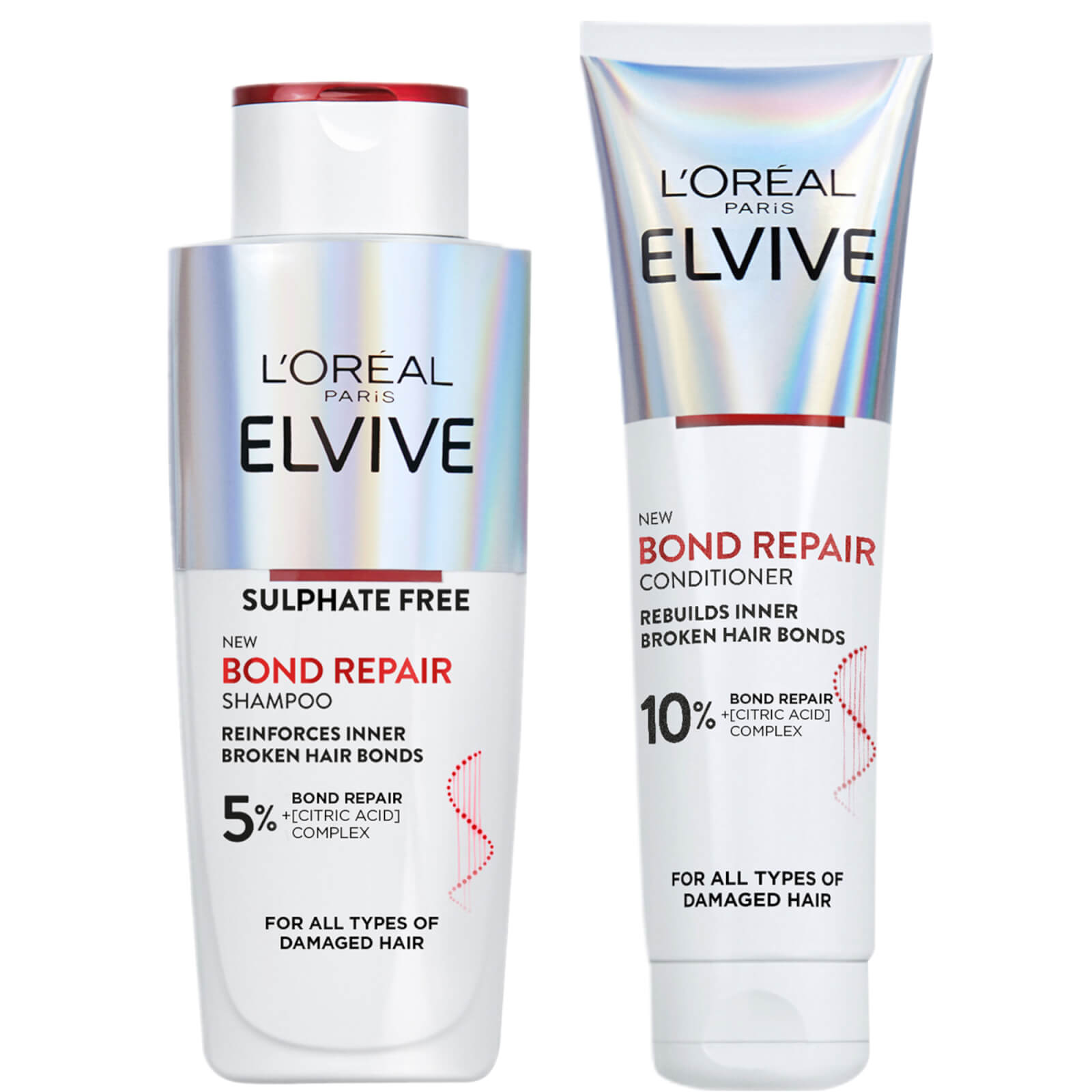 L’Oréal Paris Elvive Bond Repair Shampoo and Conditioner Bundle For Damaged Hair von L'Oréal Paris