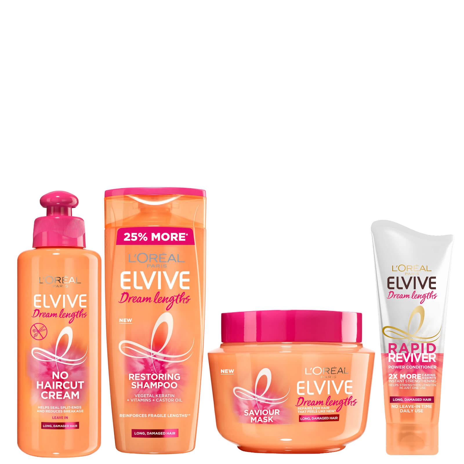 L'Oréal Paris Elvive Dream Lengths Long Hair Regime Set von L'Oréal Paris