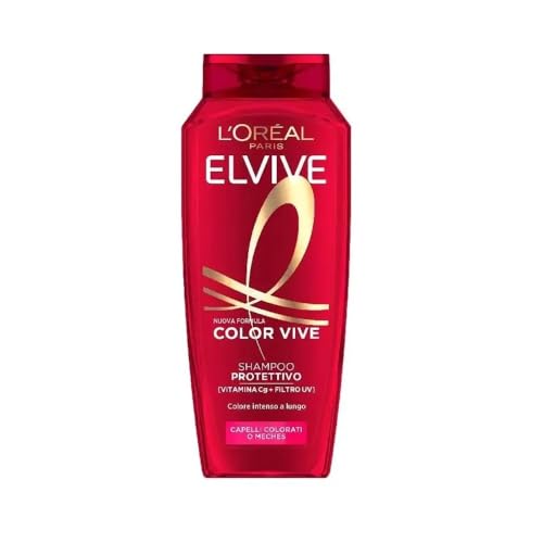 L'Oréal Paris Elvive Sublimierendes Shampoo, für alle gefärbten oder gesträhnten Haare, Farbe für 40 Wäschen und extreme Leuchtkraft, mit reinem Vitamin C und UV-Filter, lebendige Farbe, 700 ml L'Oréal Paris Elvive Sublimierendes Shampoo, für alle gefärbten oder gesträhnten Haare, Farbe für 40 Wäschen und extreme Leuchtkraft, mit reinem Vitamin C und UV-Filter, lebendige Farbe, 700 ml von L'Oréal Paris