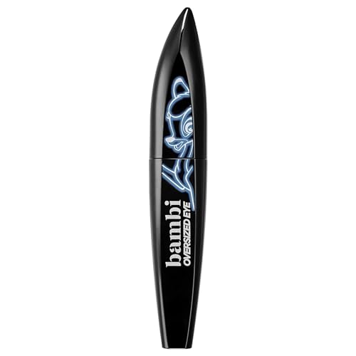 L'Oréal Paris Mascara, Wimperntusche für Bambi-Augen mit Wimpernlifting-Effekt, Sichtbar mehr Länge und Volumen, False Lash Bambi Eye Oversized Mascara, Schwarz, 1 x 8,9g von L'Oreal Paris